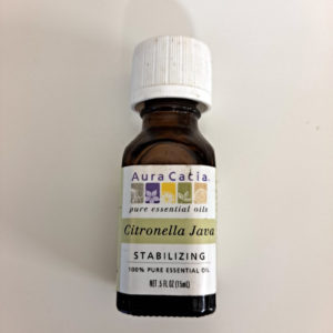Citronella essential oil, Aura Cacia - .5 fl oz