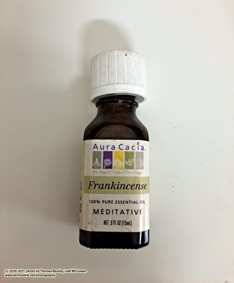 Frankincense 100% pure essential oil, .5 fluid ounce