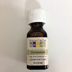 Geranium 100% pure essential oil, .5 fluid ounce - Aura Cacia