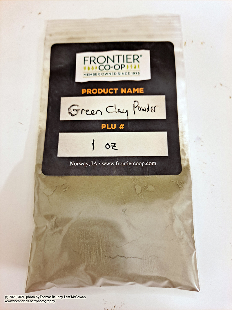 French green clay powder, 1 ounce - Image 3