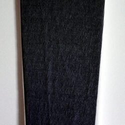 Long black fashion arm gloves, fingerless - 1 pair