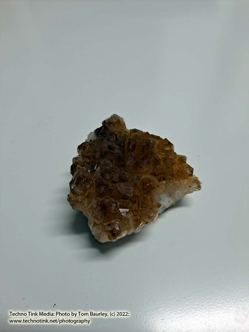 Small Orange Citrine Quartz Cluster 2" x 1.5" x 1"
