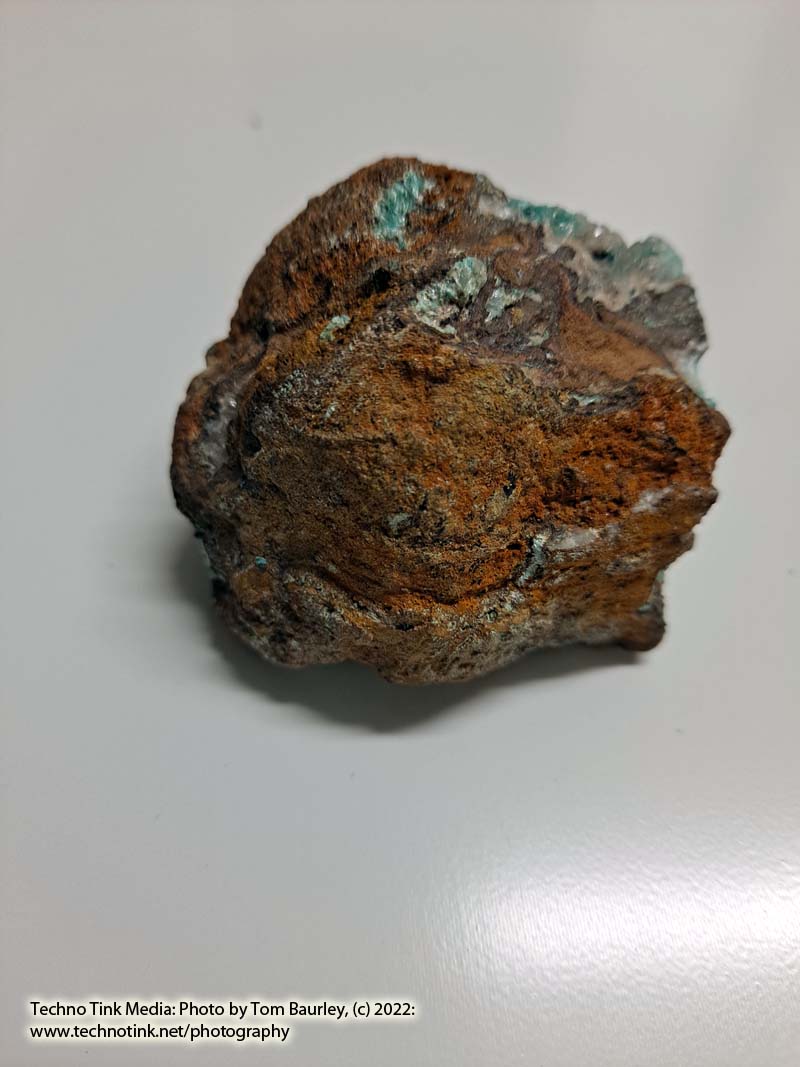 Small Aurichalcite Nodule with crystal cavity, 2"x2"x1.5" - Image 4