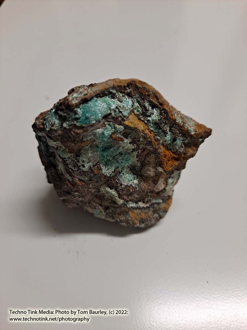 Small Aurichalcite Nodule with crystal cavity, 2"x2"x1.5" - Image 5