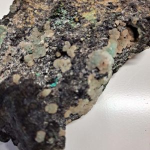 Possible Phosphophyllite Crystal specimen with perhaps Chrysocolla, Aurichalcite, and-or Libethenite
