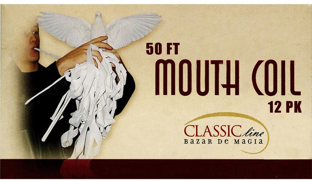 Mouth Coil (12 coils) 50 ft. each by Bazar de Magia - Trick