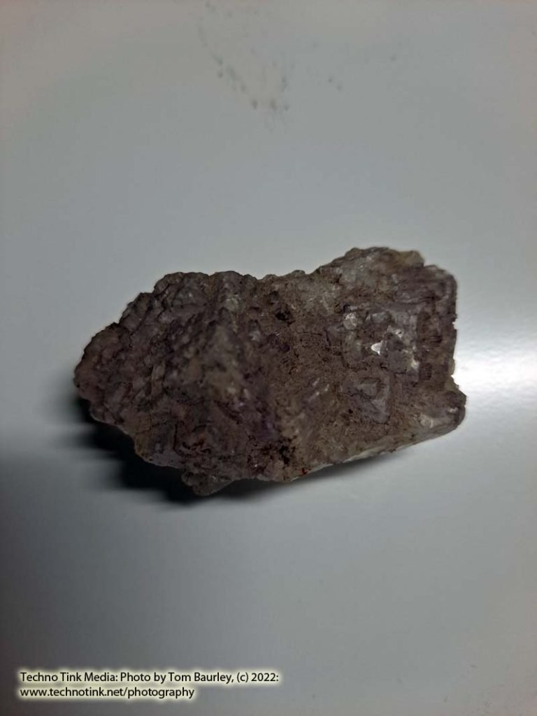 Small Lavender White Fluorite Crystal Specimen