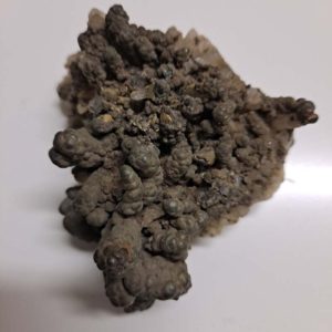 Medium Goethite on Quartz mineral specimen