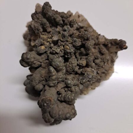 Medium Goethite on Quartz mineral specimen