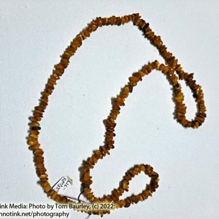 Medium strand of light Amber chip beads Necklace