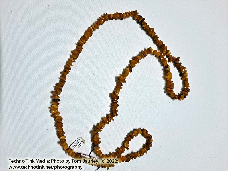 Medium strand of light Amber chip beads Necklace