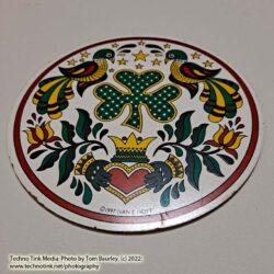 Used Small Dutch Hex Sign: Irish - Hoyt