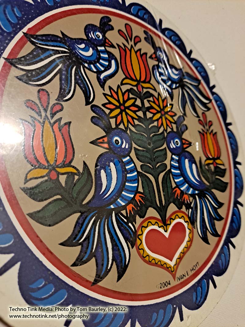 New Small Dutch Hex Sign: Tree of Life. - Image 5