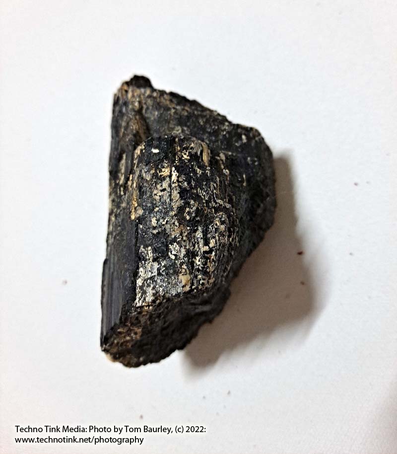 Large Black Tourmaline Raw Chunk - Image 4