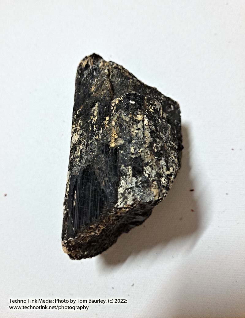 Large Black Tourmaline Raw Chunk