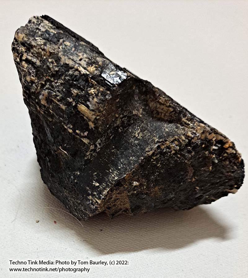 Large Black Tourmaline Raw Chunk - Image 7
