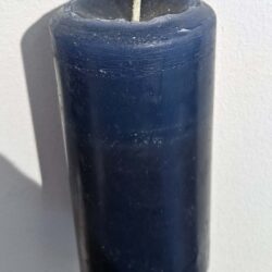 Medium Light Blue Lavender scented Candle