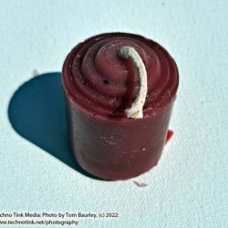 Small Purple votive candle