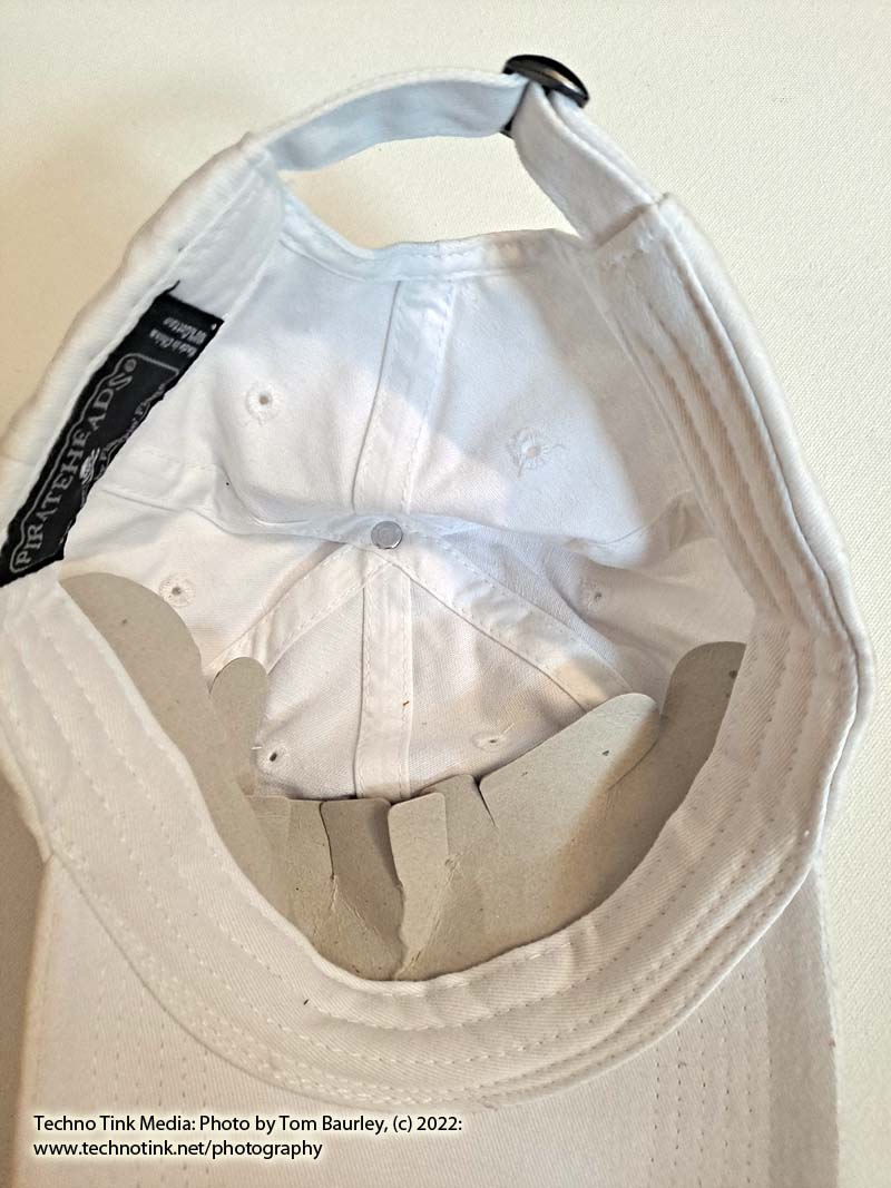 Irish Blarney Bones Pirate Ball Cap - White - Image 3