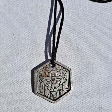 Egyptian Eye Pendant with symbols