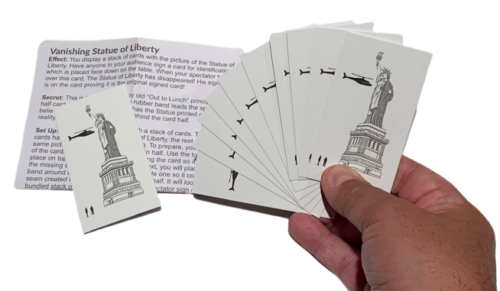 Vanishing Statue of Liberty Card Trick - Image 5