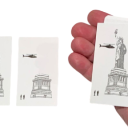 Vanishing Statue of Liberty Card Trick