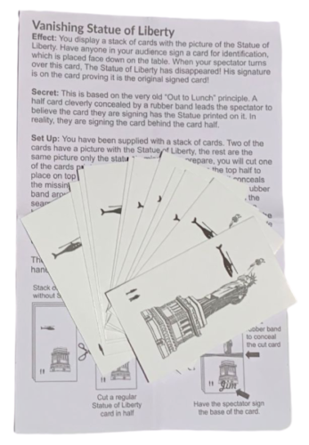 Vanishing Statue of Liberty Card Trick - Image 7