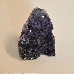 Medium Cut 4.25"x 3" Amethyst Crystal with Smooth cut sides