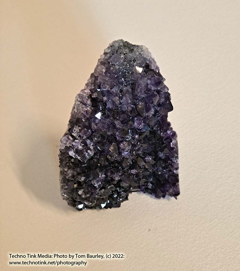 Medium Cut 4.25"x 3" Amethyst Crystal with Smooth cut sides