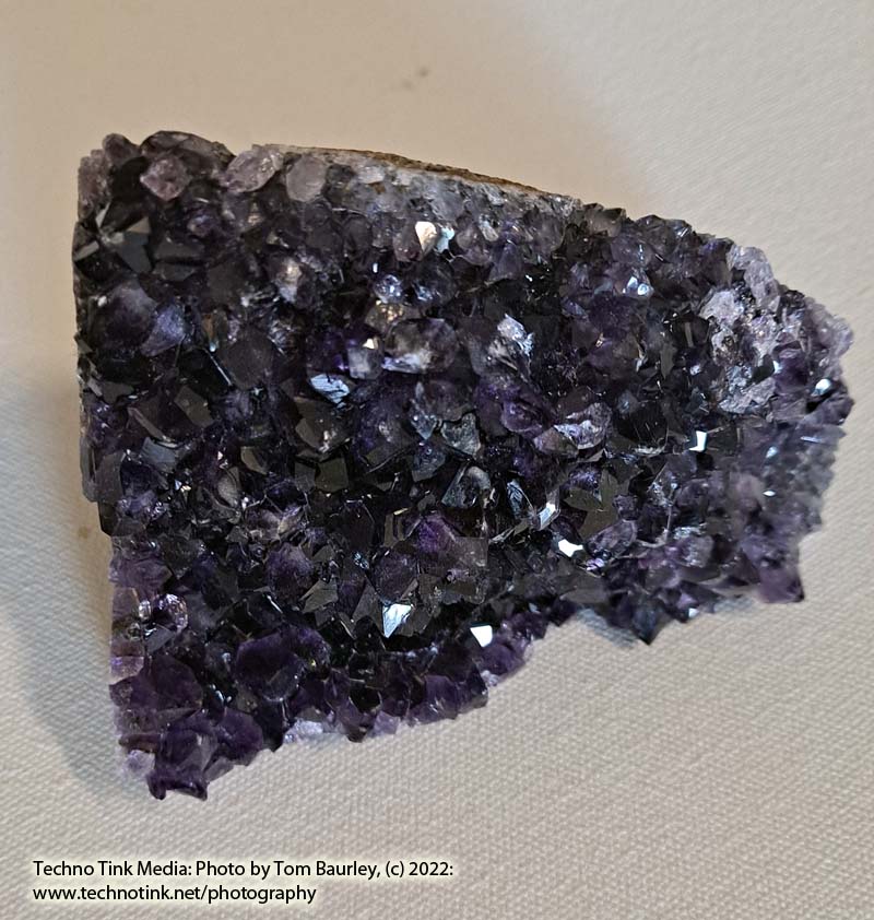 Medium Cut 4.25"x 3" Amethyst Crystal with Smooth cut sides - Image 8