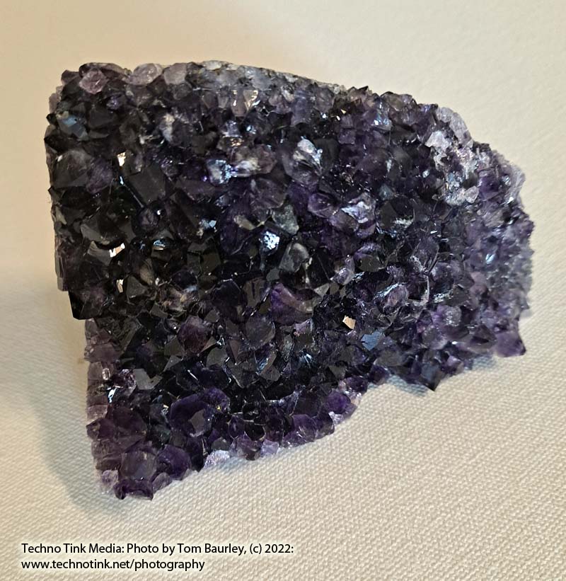 Medium Cut 4.25"x 3" Amethyst Crystal with Smooth cut sides - Image 9