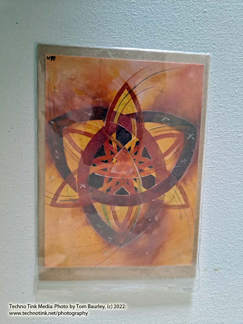 Brigid's Vision Art Card by Jill Sattler