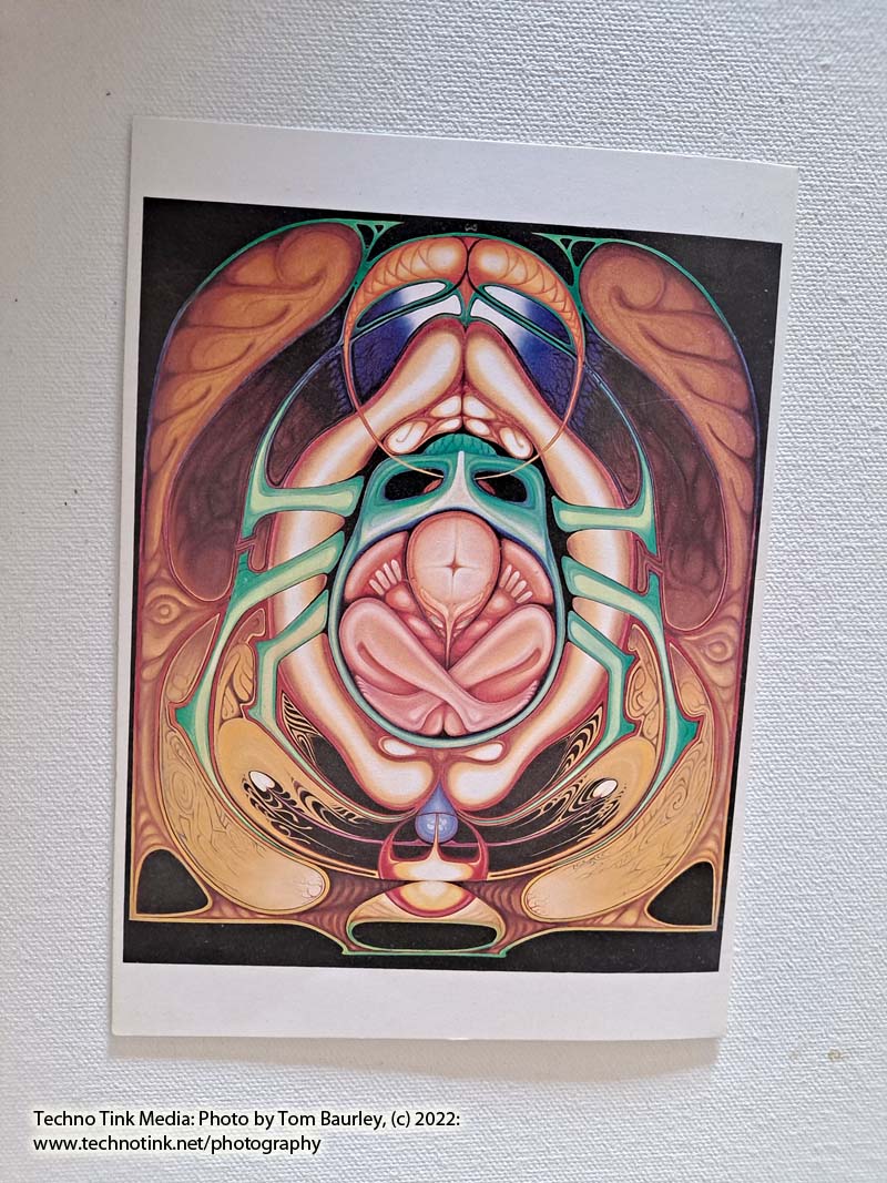 Scarab Art Card from the original painting by Mark Henson © 1993