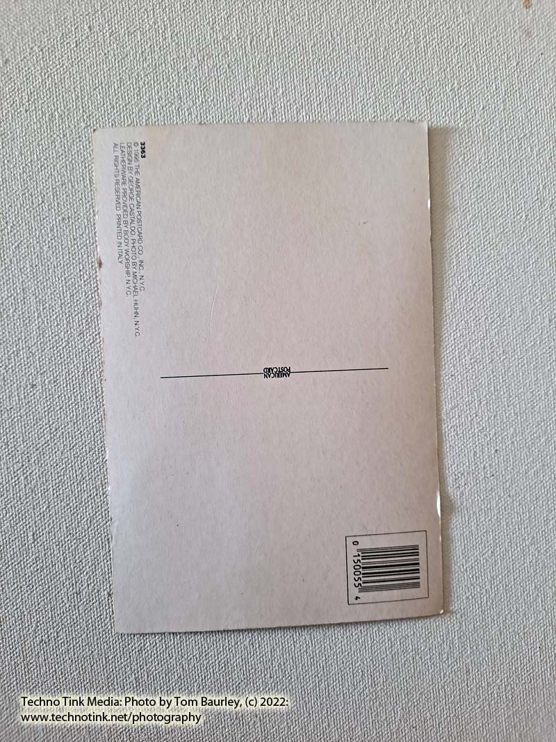 Bill Clinton on Fetish Bondage Model Postcard. Measures approx. 6"x4" - Image 3