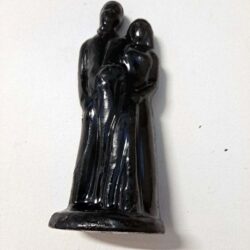 Small Marriage Couple Spell Candle - Black, Man/Woman