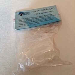 Small 2.25" x 1.25" white unscented votive candle