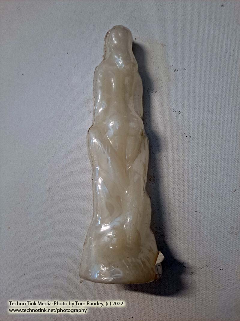 Spell Candle - Female Figurine, White 7.5x2x2 - Image 5