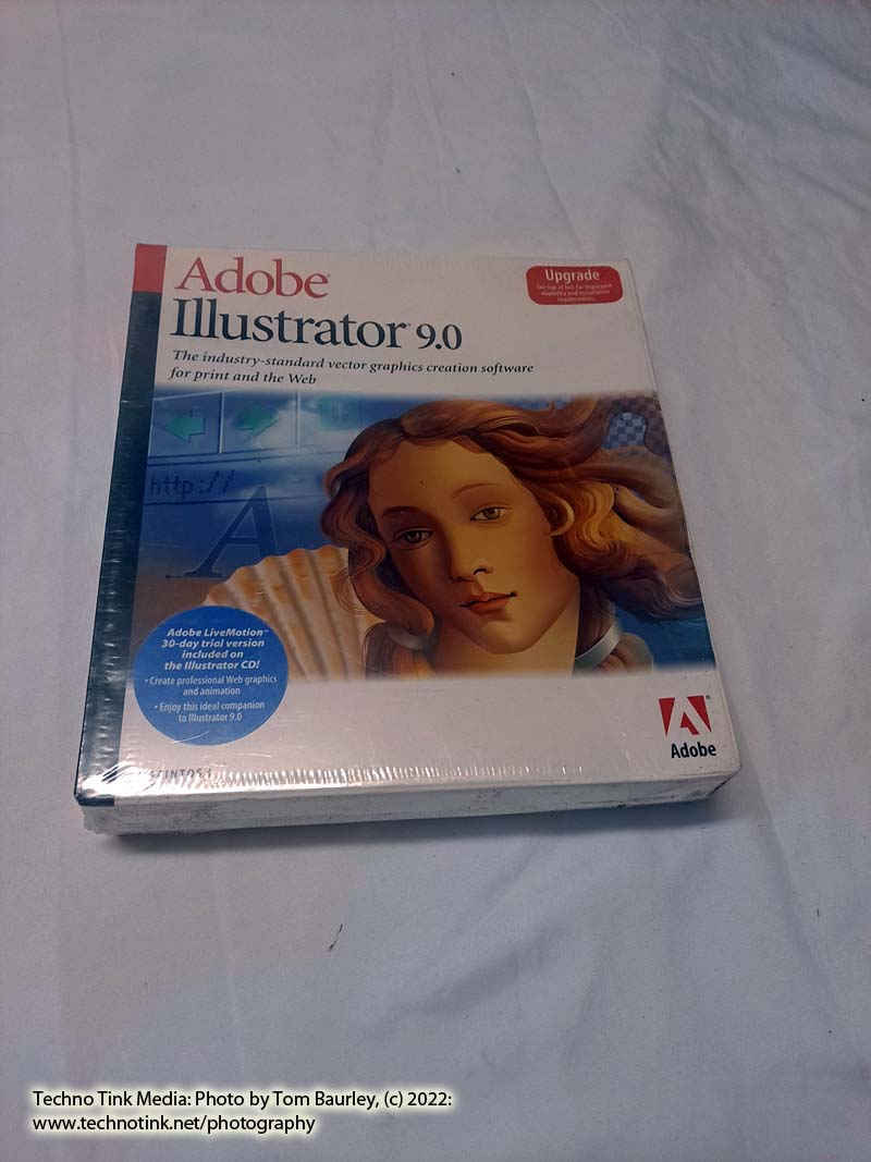 Adobe Illustrator Version 9 Upgrade for Macintosh, Unopened Box Pack - Image 2