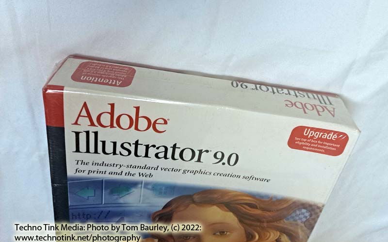 Adobe Illustrator Version 9 Upgrade for Macintosh, Unopened Box Pack - Image 6