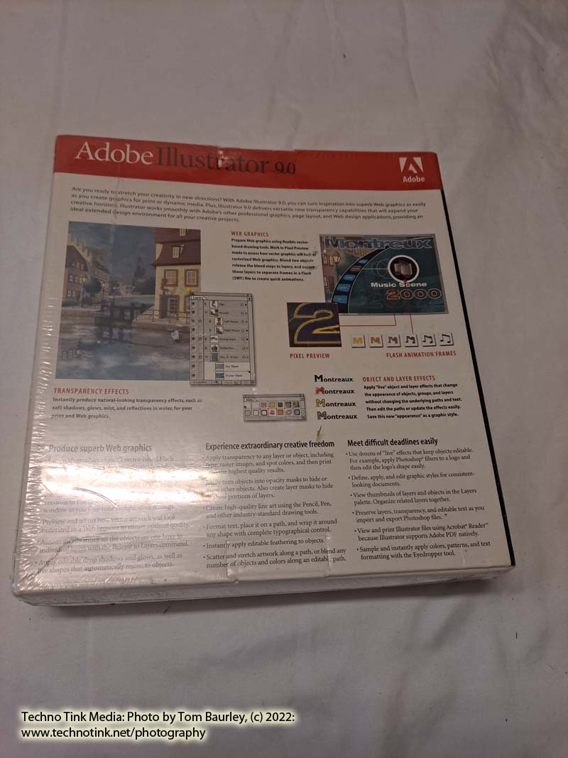Adobe Illustrator Version 9 Upgrade for Macintosh, Unopened Box Pack - Image 7