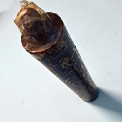 Pillar Candle - Brown 9x2x2