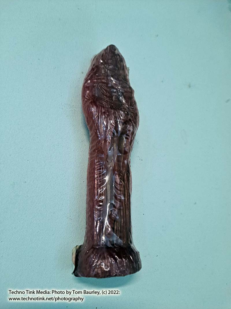 Spell Candle - Red Death Reaper Figurine, 8x2x2