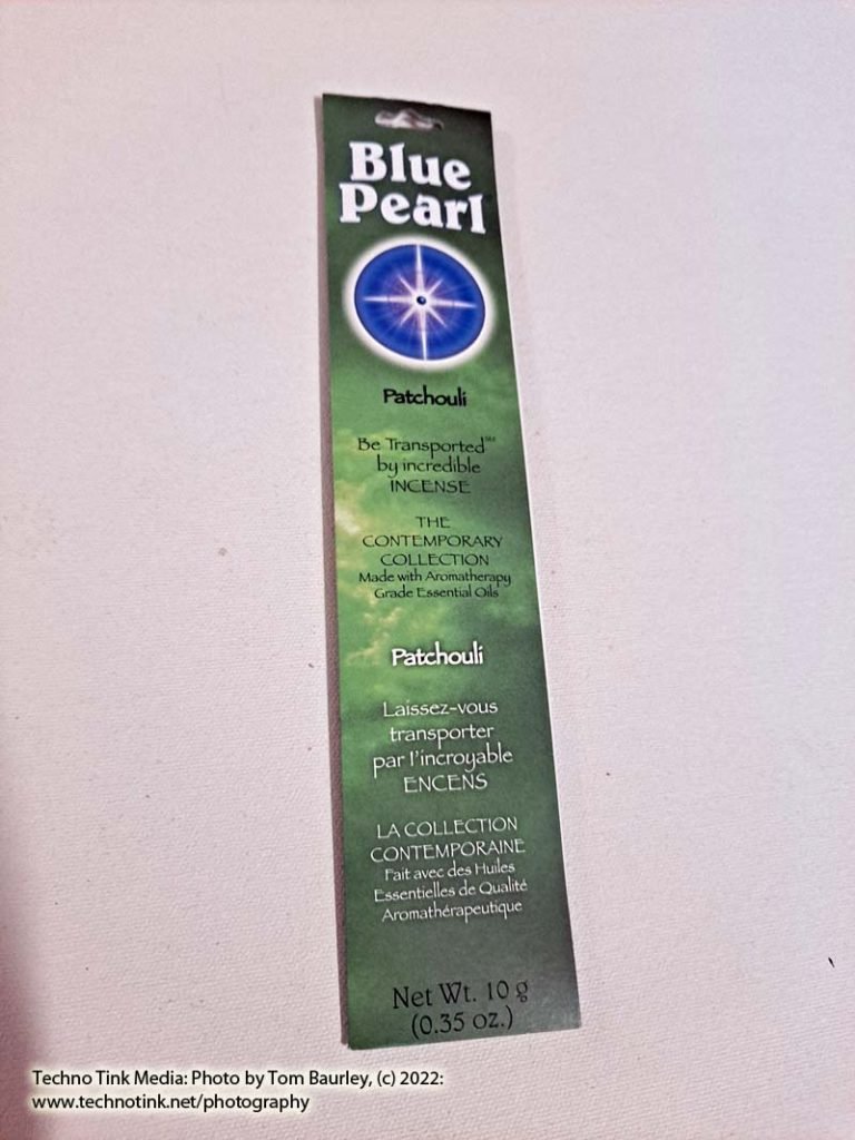 Blue Pearl Patchouli Stick Incense 10g