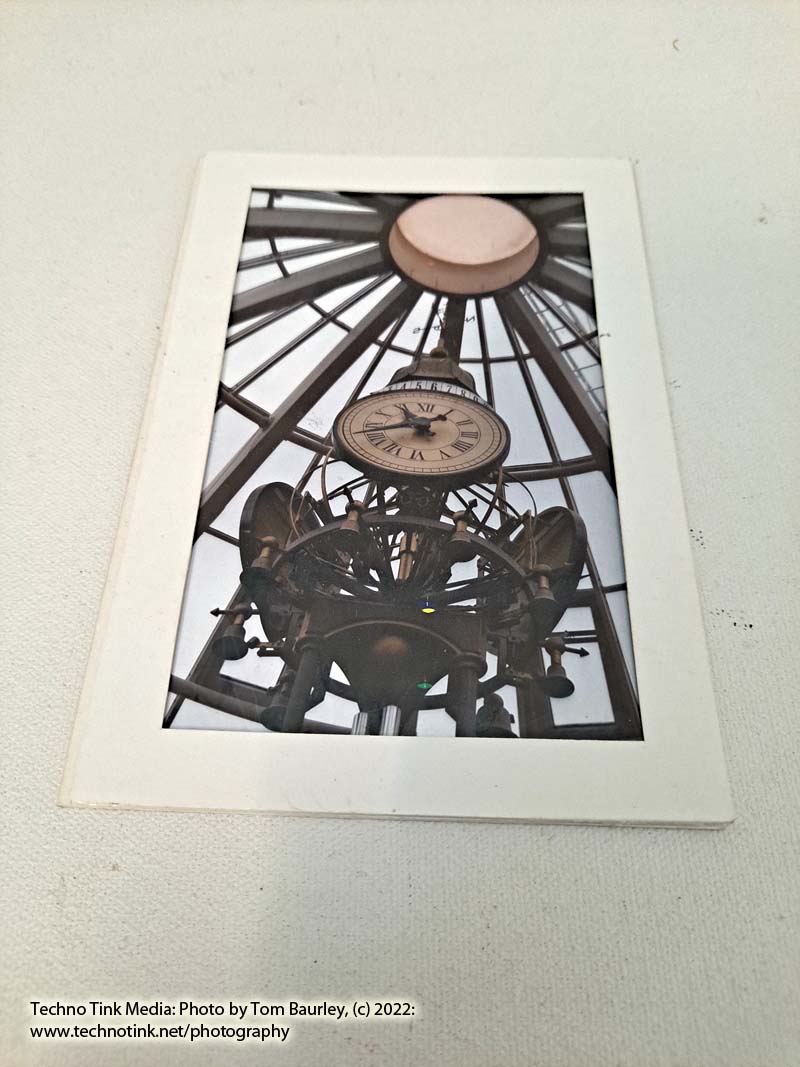 Steam Punk Clock Rathmines Dublin Photo Card by Tom Baurley - Image 6
