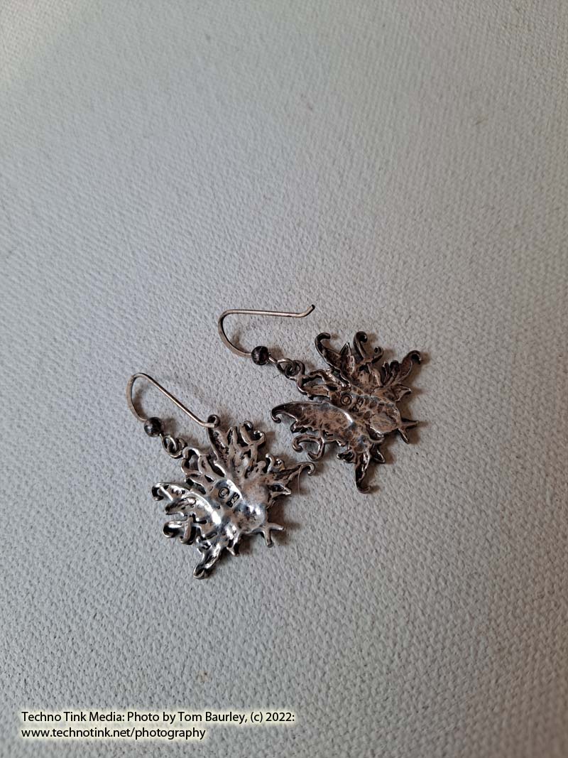 Seated Faery Earrings - Sterling silver by Amy Brown Collectors - Image 5