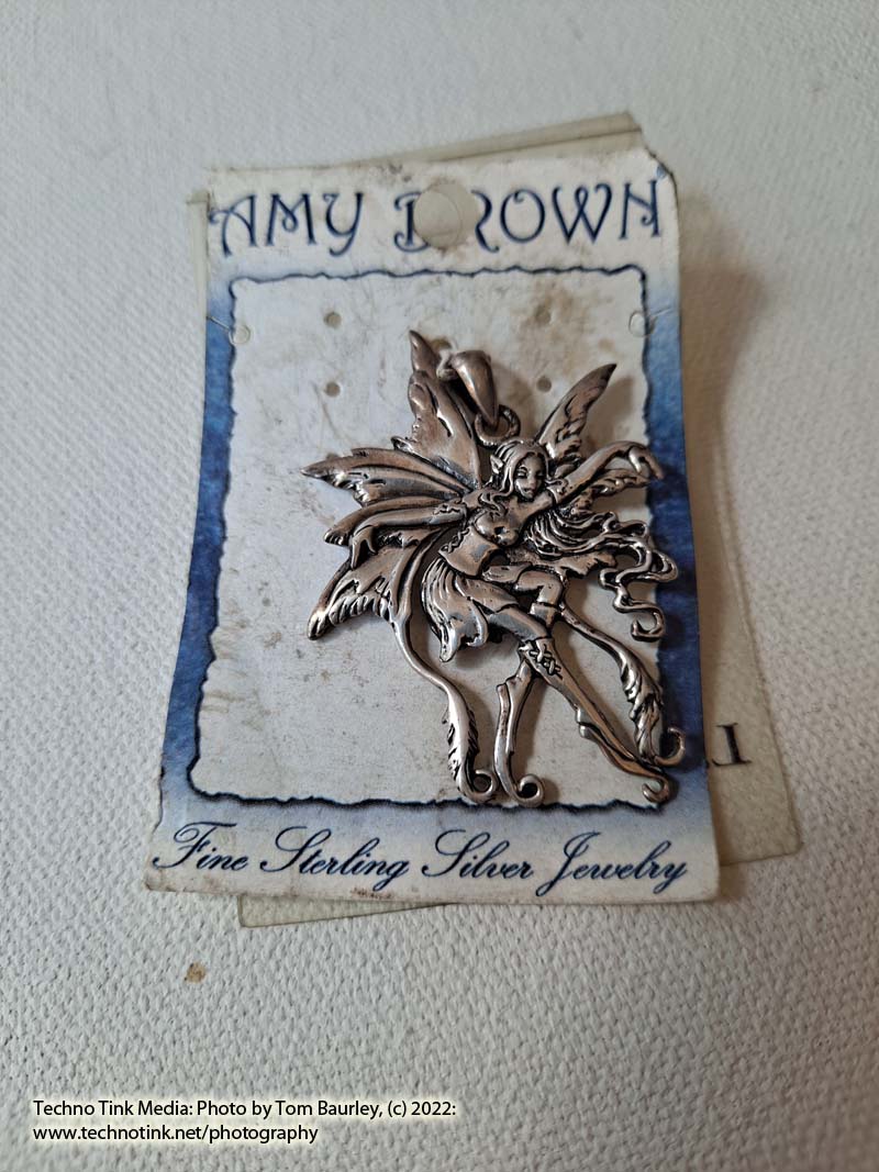 Dancing Vines Faerie Pendant - Sterling silver by Amy Brown - Image 2