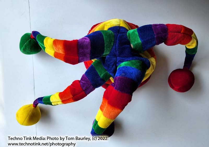 Elope Rainbow Jester Hat - Image 2
