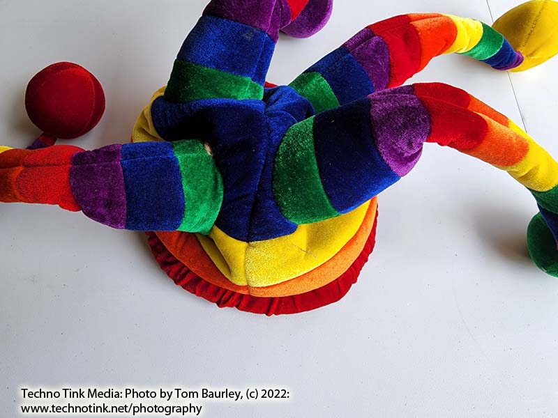 Elope Rainbow Jester Hat - Image 3