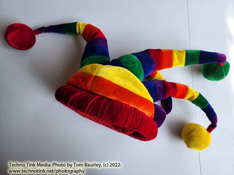 Elope Rainbow Jester Hat - Image 6