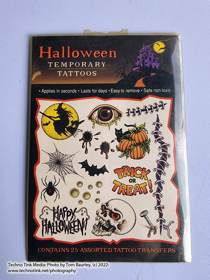 Halloween Temporary Tattos (25 assorted) - Image 2